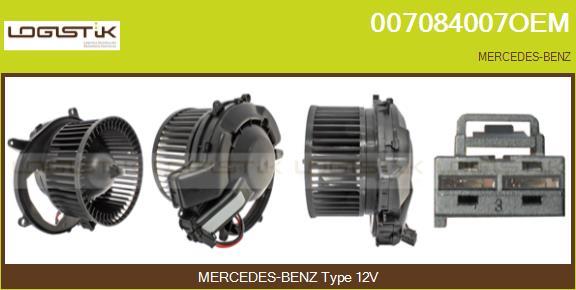 LGK 007084007OEM - Ventilator kabine/unutrasnjeg prostora www.molydon.hr