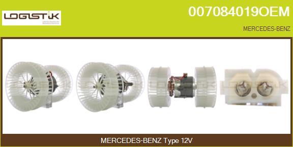 LGK 007084019OEM - Ventilator kabine/unutrasnjeg prostora www.molydon.hr