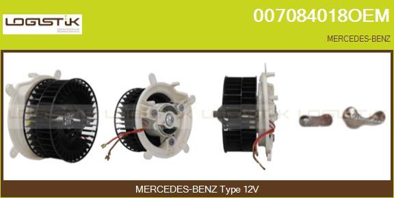 LGK 007084018OEM - Ventilator kabine/unutrasnjeg prostora www.molydon.hr