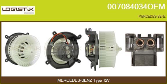 LGK 007084034OEM - Ventilator kabine/unutrasnjeg prostora www.molydon.hr