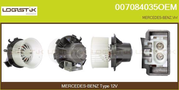 LGK 007084035OEM - Ventilator kabine/unutrasnjeg prostora www.molydon.hr