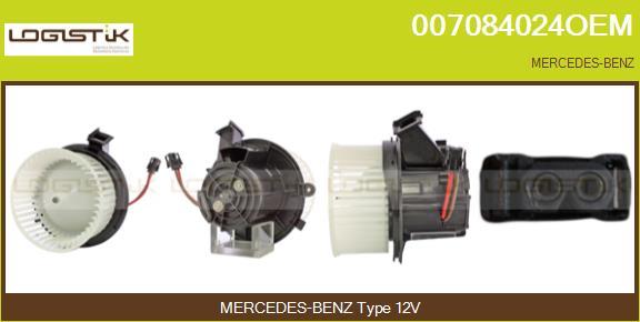 LGK 007084024OEM - Ventilator kabine/unutrasnjeg prostora www.molydon.hr