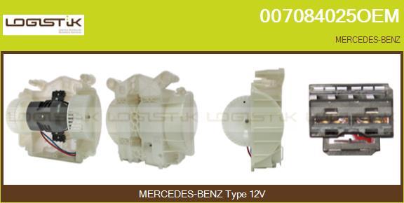 LGK 007084025OEM - Ventilator kabine/unutrasnjeg prostora www.molydon.hr