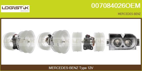 LGK 007084026OEM - Ventilator kabine/unutrasnjeg prostora www.molydon.hr
