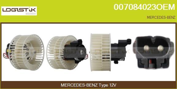 LGK 007084023OEM - Ventilator kabine/unutrasnjeg prostora www.molydon.hr