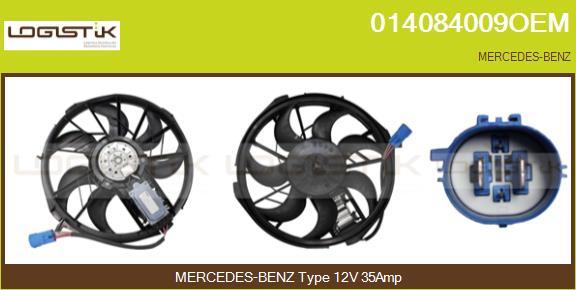 LGK 014084009OEM - Elektromotor, ventilator hladnjaka www.molydon.hr