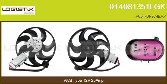 LGK 014081351LGK - Ventilator, hladjenje motora www.molydon.hr