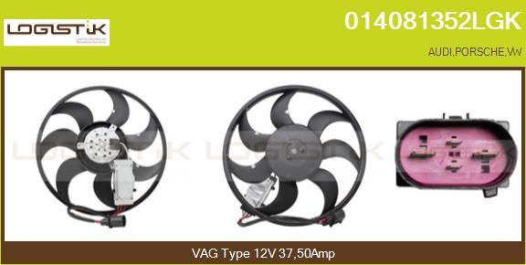 LGK 014081352LGK - Ventilator, hladjenje motora www.molydon.hr