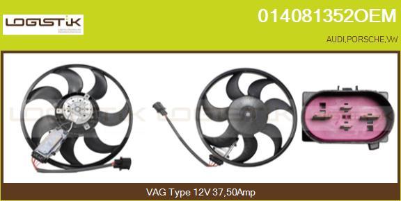 LGK 014081352OEM - Ventilator, hladjenje motora www.molydon.hr