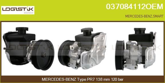 LGK 037084112OEM - Hidraulična pumpa, upravljanje www.molydon.hr