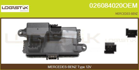 LGK 026084020OEM - Otpornik, ventilator kabine/unutrasnjeg prostora www.molydon.hr