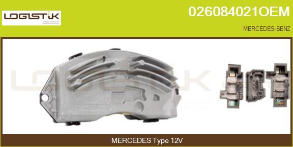 LGK 026084021OEM - Otpornik, ventilator kabine/unutrasnjeg prostora www.molydon.hr