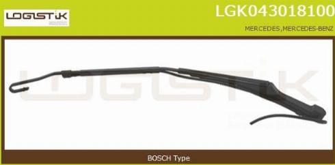 LGK LGK043018100 - Držač metlice brisača, pranje vjetrobrana www.molydon.hr