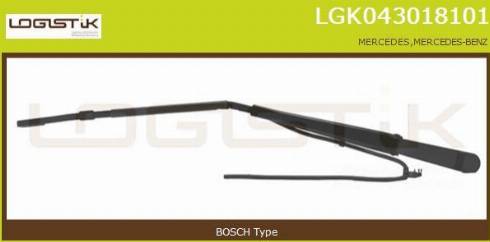 LGK LGK043018101 - Držač metlice brisača, pranje vjetrobrana www.molydon.hr