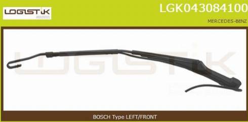 LGK LGK043084100 - Držač metlice brisača, pranje vjetrobrana www.molydon.hr
