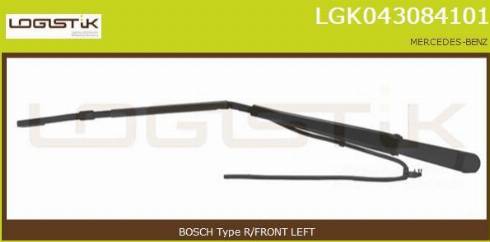 LGK LGK043084101 - Držač metlice brisača, pranje vjetrobrana www.molydon.hr