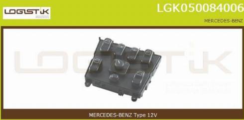 LGK LGK050084006 - Prekidač, podizačprozora www.molydon.hr