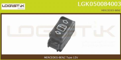 LGK LGK050084003 - Prekidač, podizačprozora www.molydon.hr