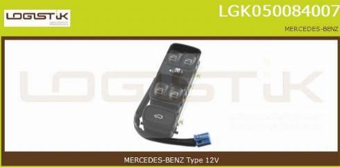 LGK LGK050084007 - Prekidač, podizačprozora www.molydon.hr