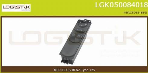 LGK LGK050084018 - Prekidač, podizačprozora www.molydon.hr