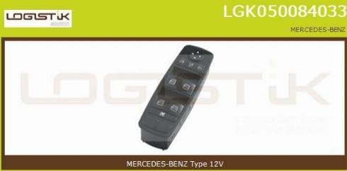 LGK LGK050084033 - Prekidač, podizačprozora www.molydon.hr