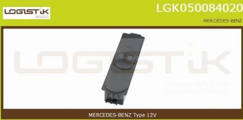 LGK LGK050084020 - Prekidač, podizačprozora www.molydon.hr