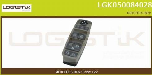LGK LGK050084028 - Prekidač, podizačprozora www.molydon.hr