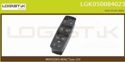 LGK LGK050084023 - Prekidač, podizačprozora www.molydon.hr