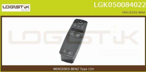 LGK LGK050084022 - Prekidač, podizačprozora www.molydon.hr