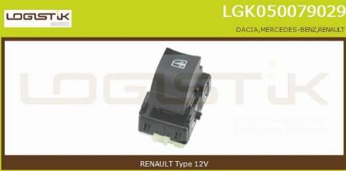 LGK LGK050079029 - Prekidač, podizačprozora www.molydon.hr