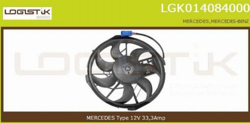 LGK LGK014084000 - Elektromotor, ventilator hladnjaka www.molydon.hr