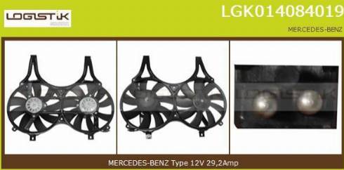 LGK LGK014084019 - Elektromotor, ventilator hladnjaka www.molydon.hr