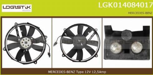 LGK LGK014084017 - Elektromotor, ventilator hladnjaka www.molydon.hr