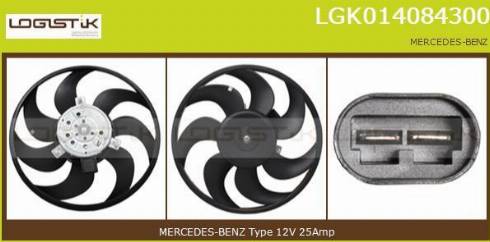 LGK LGK014084300 - Ventilator, hladjenje motora www.molydon.hr