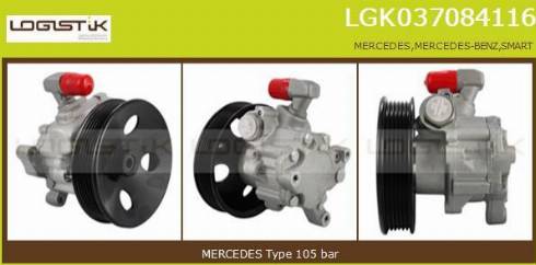 LGK LGK037084116 - Hidraulična pumpa, upravljanje www.molydon.hr