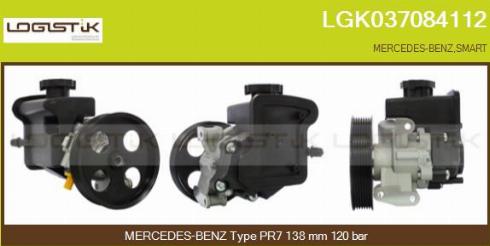 LGK LGK037084112 - Hidraulična pumpa, upravljanje www.molydon.hr