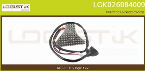LGK LGK026084009 - Otpornik, ventilator kabine/unutrasnjeg prostora www.molydon.hr