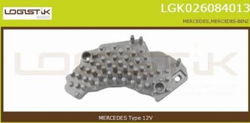 LGK LGK026084013 - Otpornik, ventilator kabine/unutrasnjeg prostora www.molydon.hr