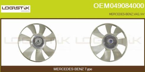 LGK OEM049084000 - kvačilo, ventilator hladnjaka www.molydon.hr
