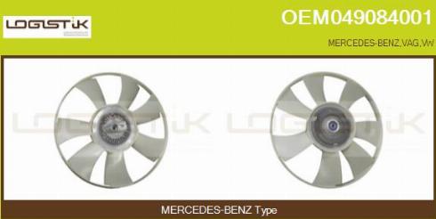 LGK OEM049084001 - kvačilo, ventilator hladnjaka www.molydon.hr