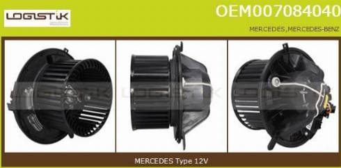 LGK OEM007084040 - Ventilator kabine/unutrasnjeg prostora www.molydon.hr