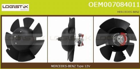 LGK OEM007084011 - Ventilator kabine/unutrasnjeg prostora www.molydon.hr