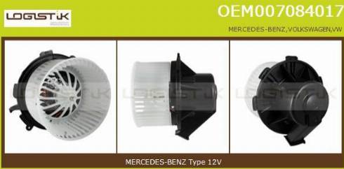 LGK OEM007084017 - Ventilator kabine/unutrasnjeg prostora www.molydon.hr