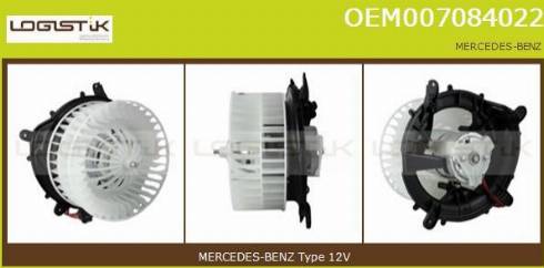 LGK OEM007084022 - Ventilator kabine/unutrasnjeg prostora www.molydon.hr