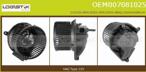 LGK OEM007081025 - Ventilator kabine/unutrasnjeg prostora www.molydon.hr