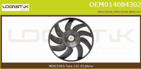 LGK OEM014084302 - Ventilator, hladjenje motora www.molydon.hr