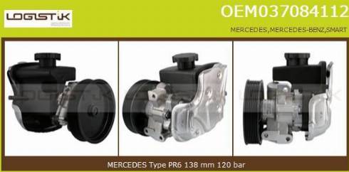 LGK OEM037084112 - Hidraulična pumpa, upravljanje www.molydon.hr