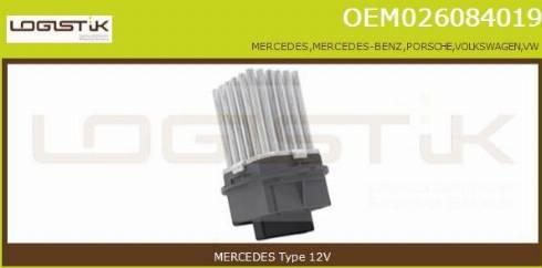 LGK OEM026084019 - Otpornik, ventilator kabine/unutrasnjeg prostora www.molydon.hr