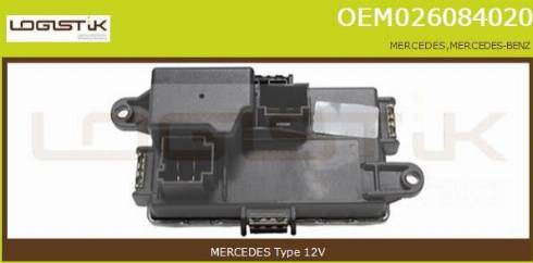 LGK OEM026084020 - Otpornik, ventilator kabine/unutrasnjeg prostora www.molydon.hr