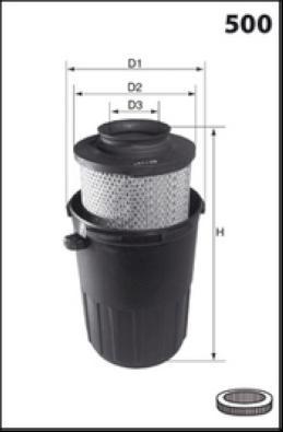 LUCAS LFAF759 - Filter za zrak www.molydon.hr